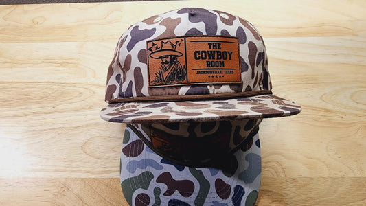 Leatherette Patch Trucker Hat