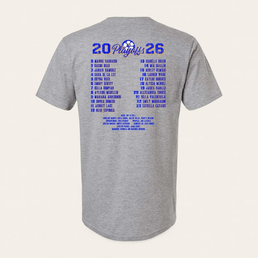 MAIDEN SOCCER 2026 PLAYOFF TEE