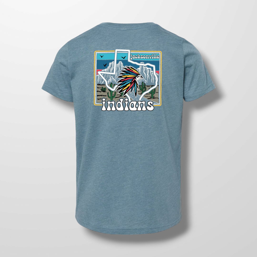 Jacksonville Indians- Cactus background