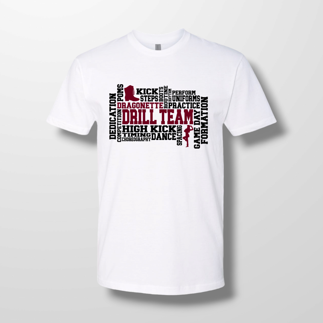 Dragonette Drill Team Dance Tee