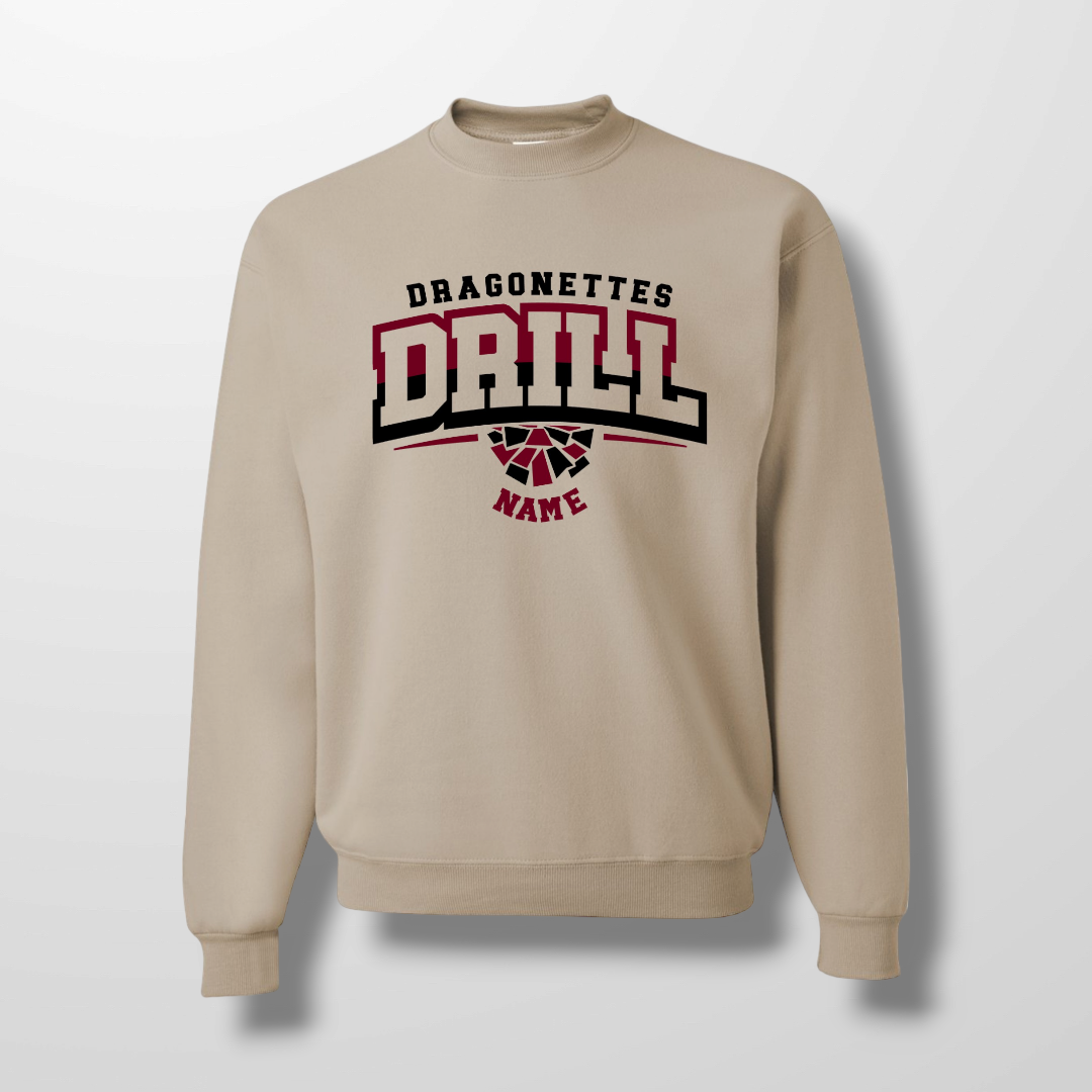 Dragonette Drill Crewneck