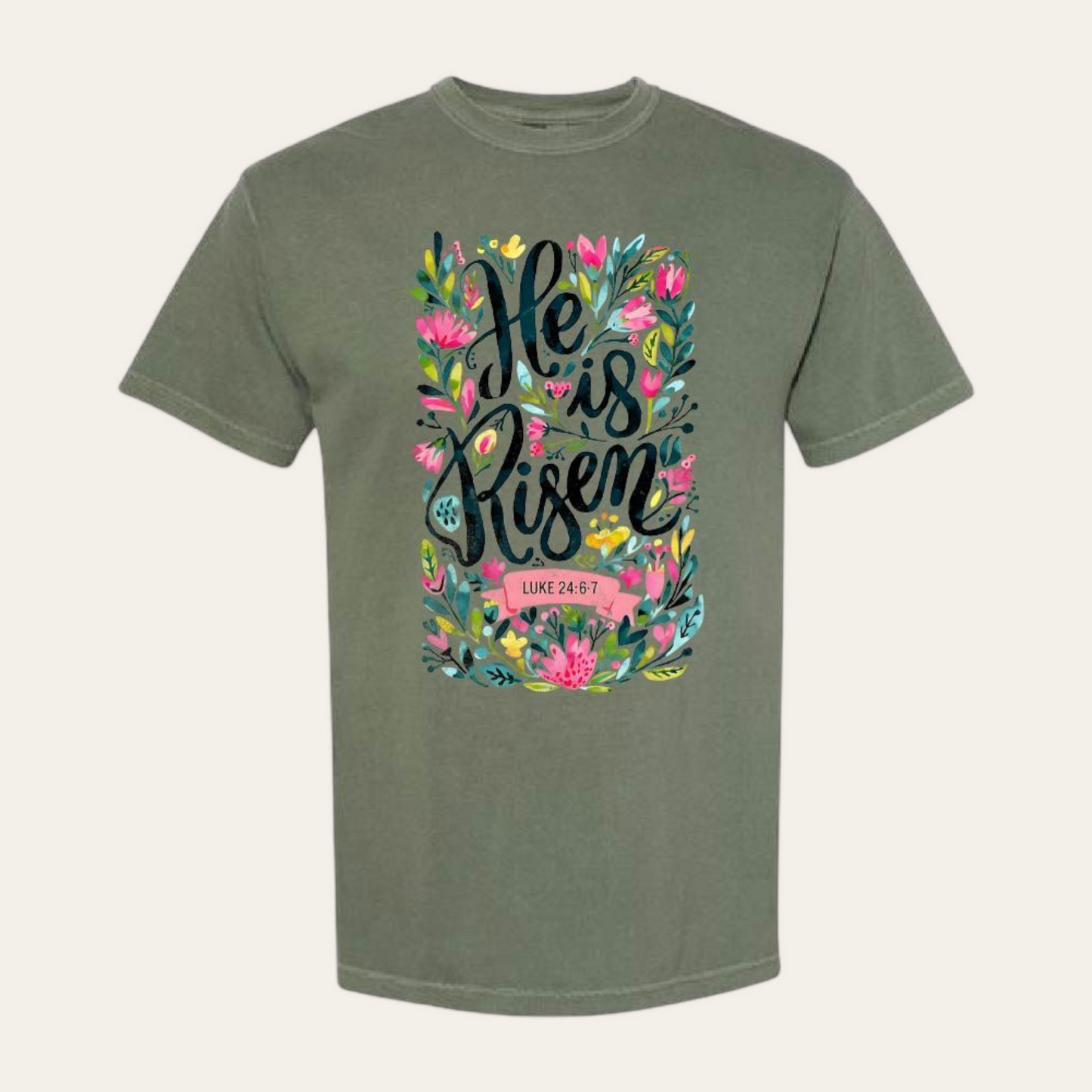 HE IS RISEN- FLORAL