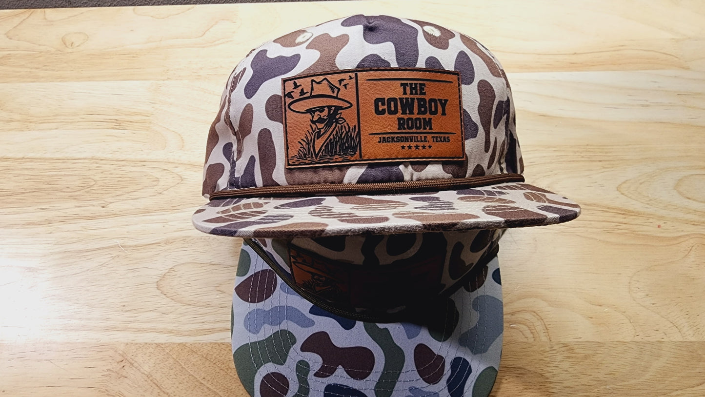 Leatherette Patch  Trucker Hat