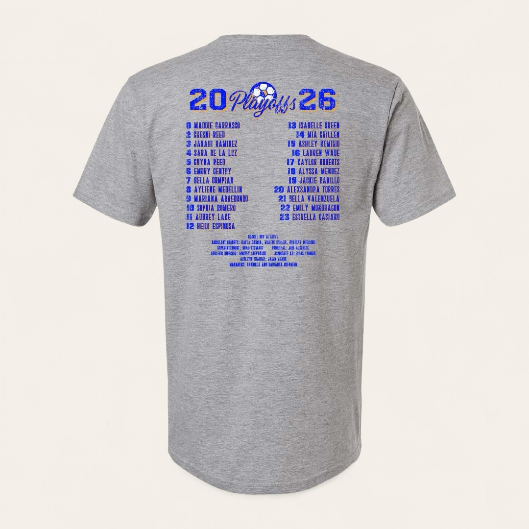 MAIDEN SOCCER 2026 PLAYOFF TEE