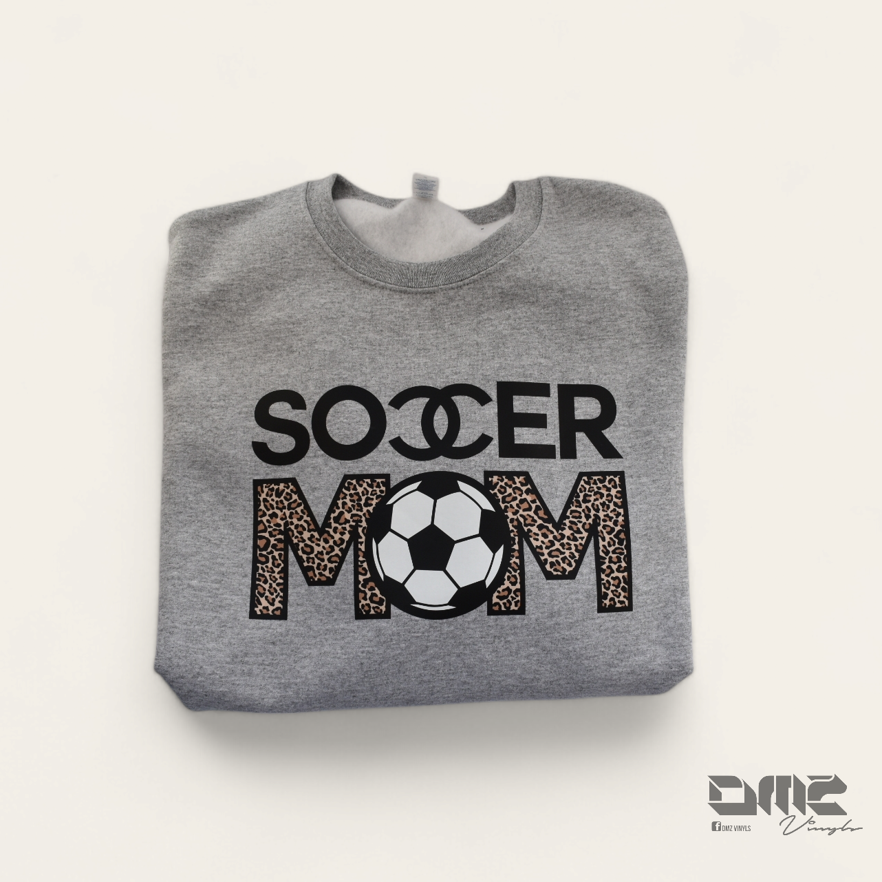 SOCCER MOM LEOPARD PRINT