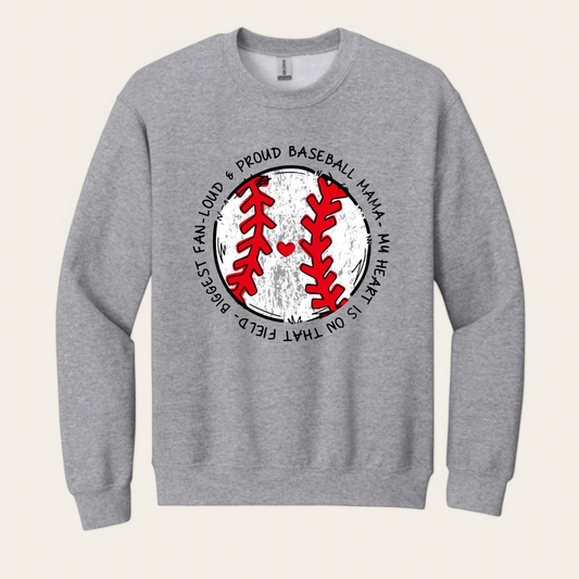 LOUD & PROUD BASEBALL MAMA
