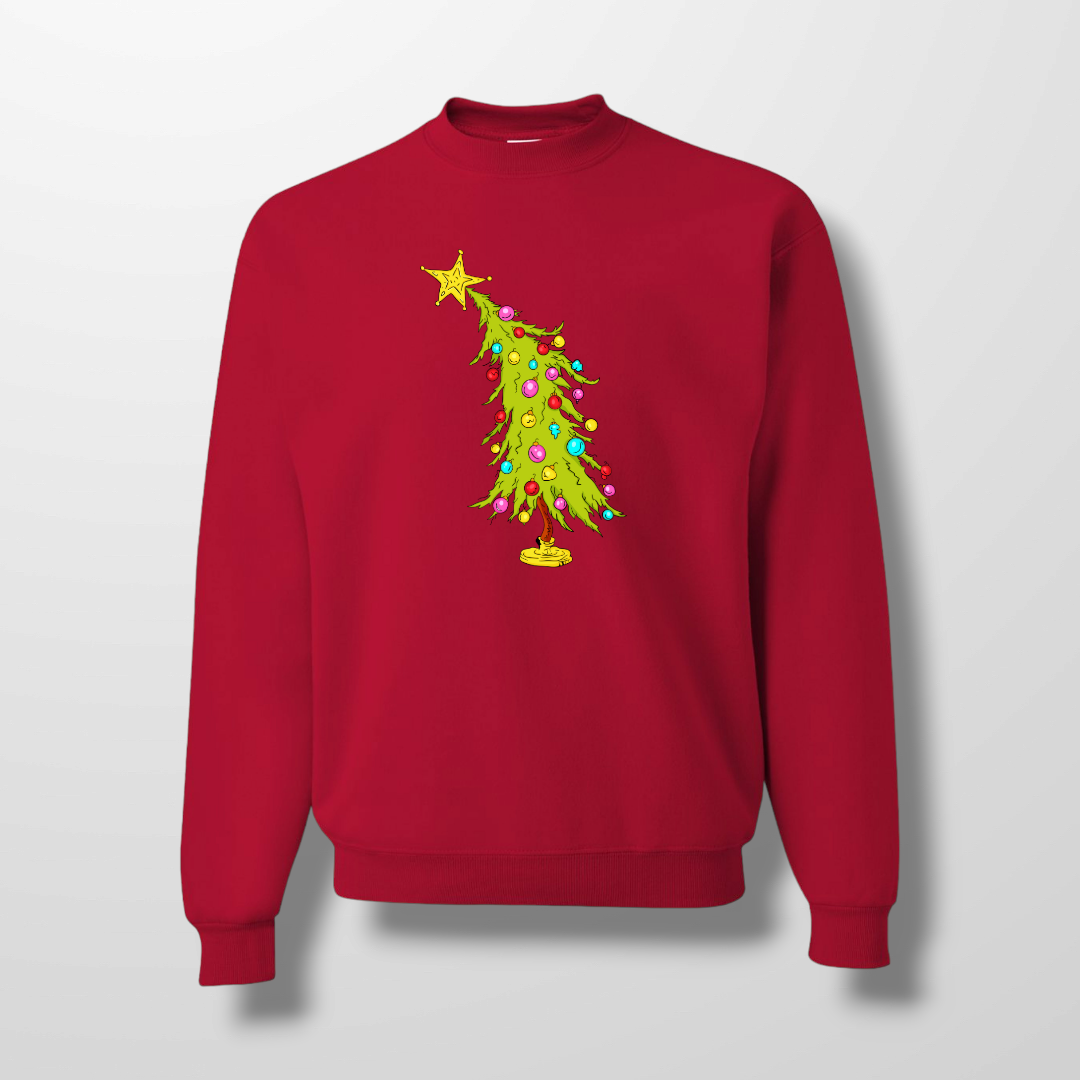 GRINCH TREE SWEATER- YOUTH