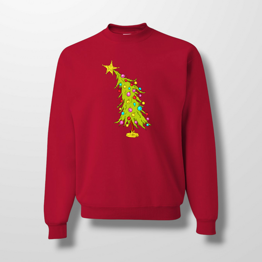 GRINCH TREE SWEATER- YOUTH