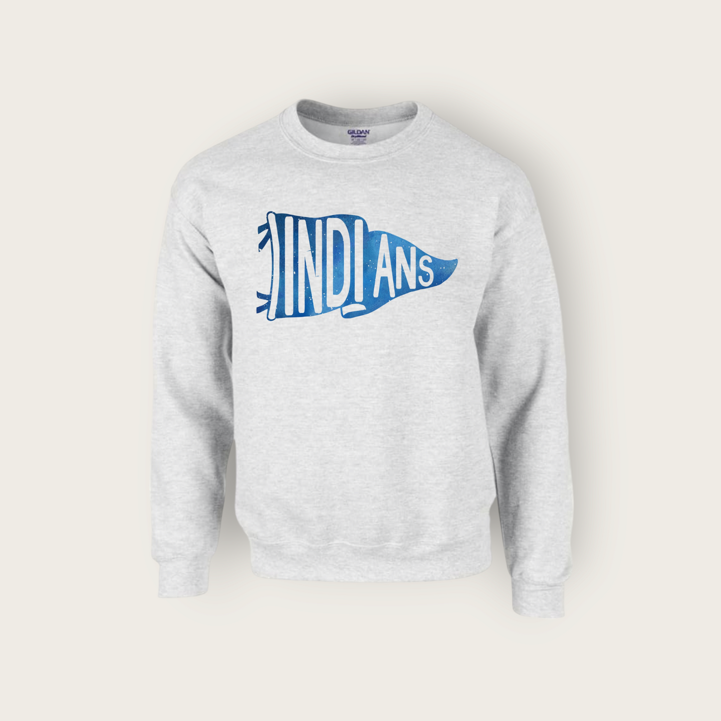 Watercolor Pennant Crewneck