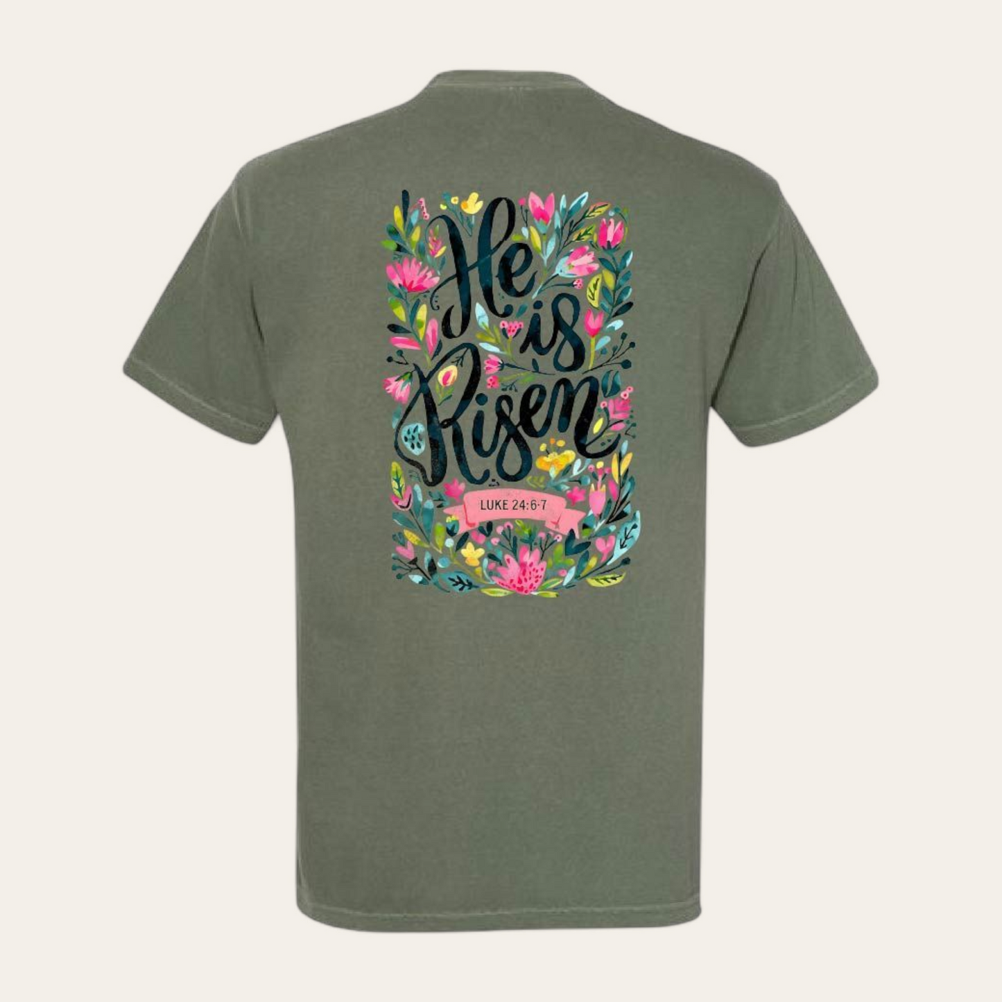 HE IS RISEN- FLORAL
