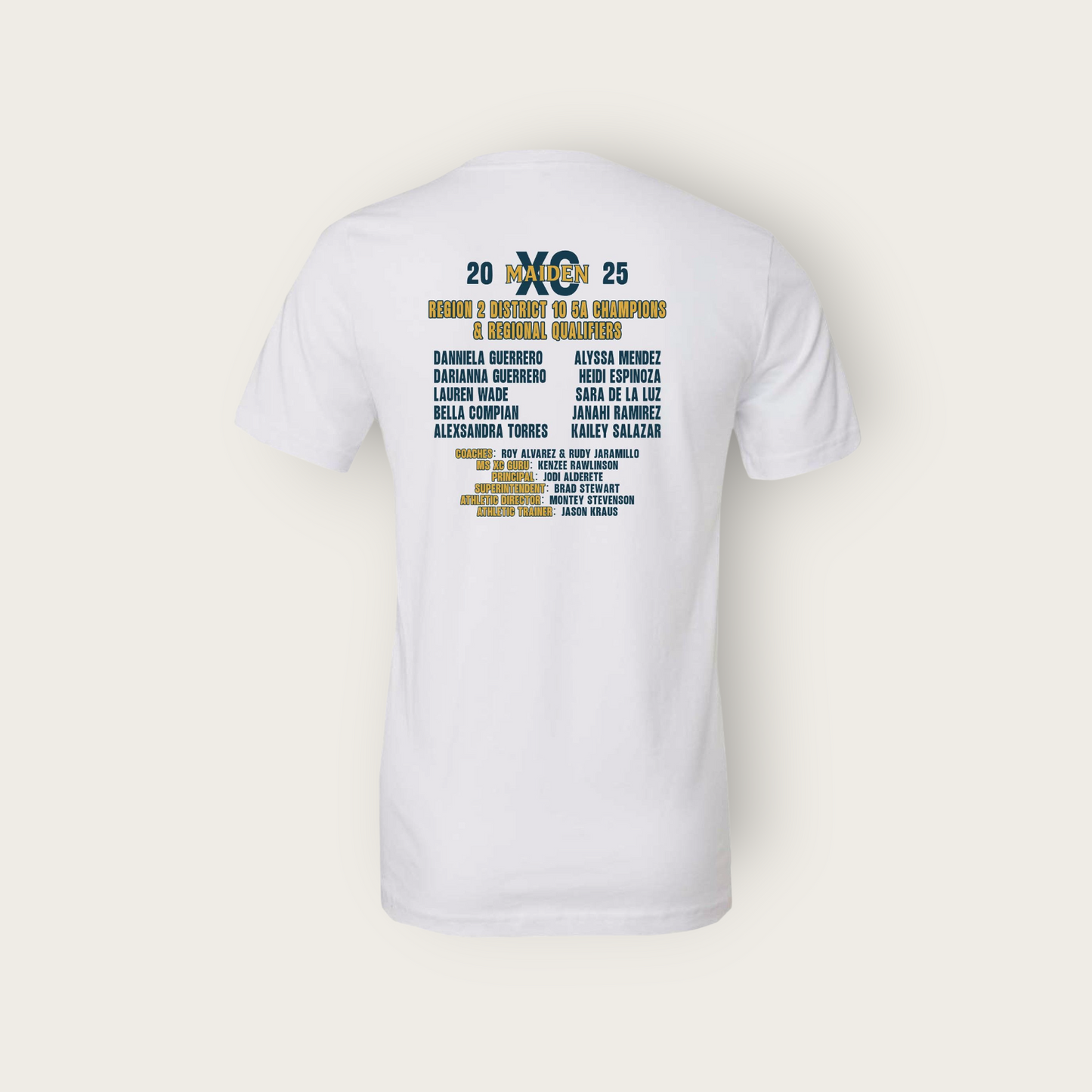 JACKSONVILLE MAIDEN XC- REGIONALS TEE